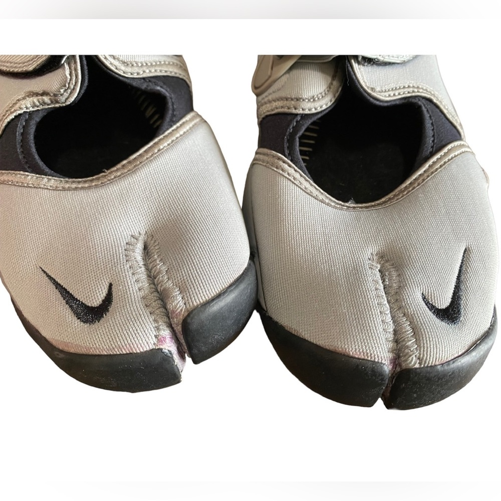 Nike Air Rift Breeze Grey Women’s Size 12 Running Rare Open Shoes Sneskers - Picture 8 of 11